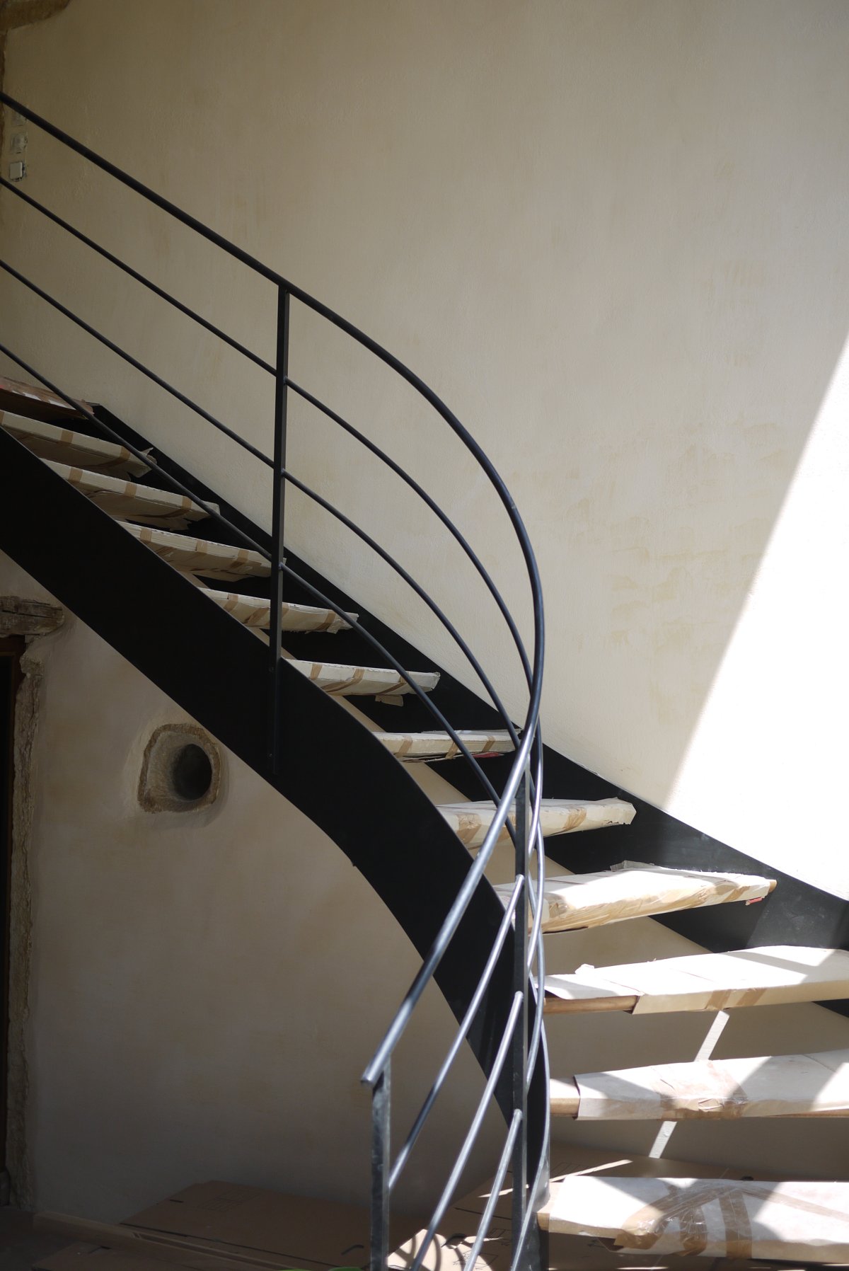 Enduit chaux-chanvre badigeon Enduit chaux-chanvre badigeon